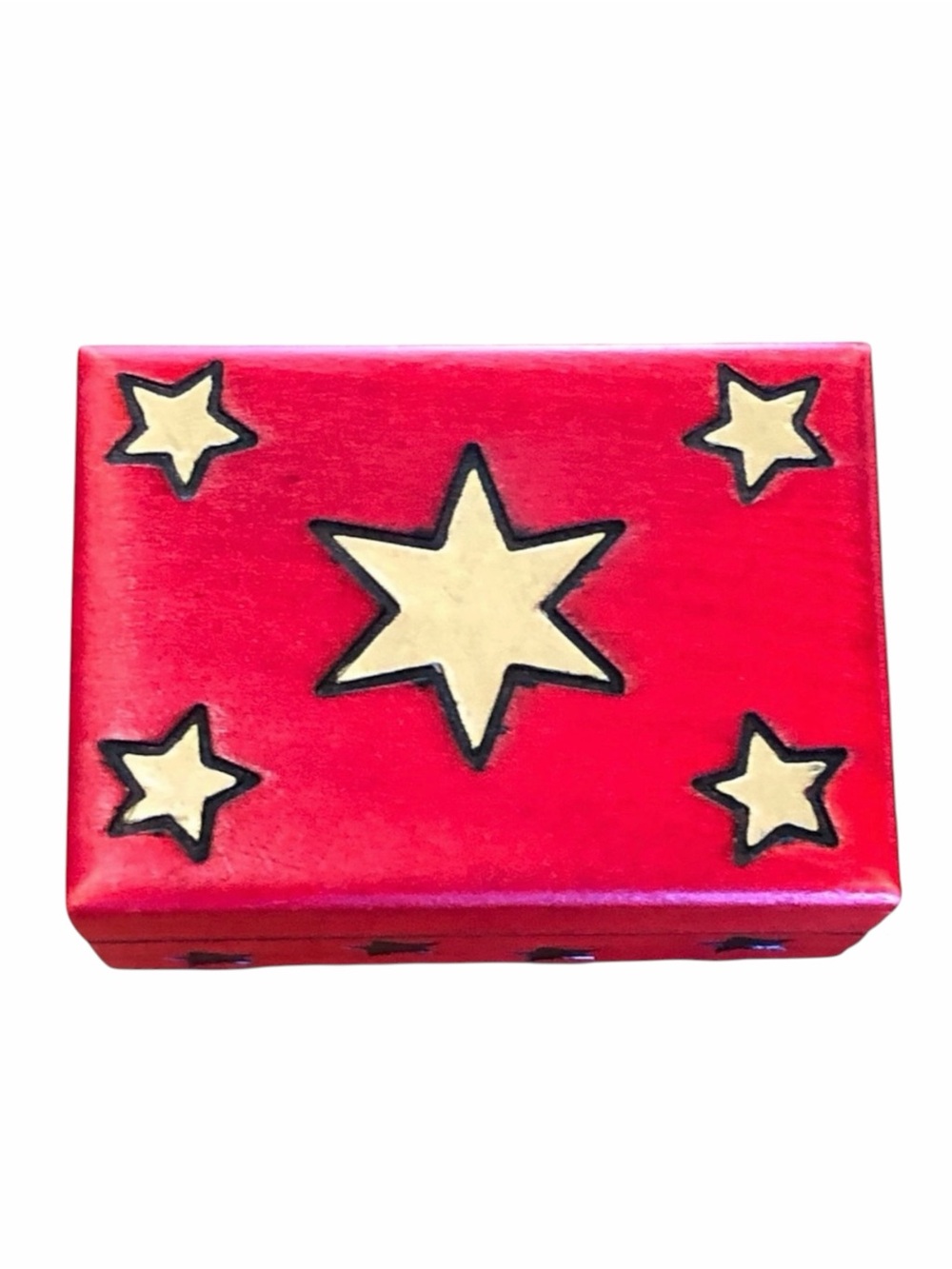 Enchanted World of Boxes Hand Crafted Wooden Trinket Box NEW